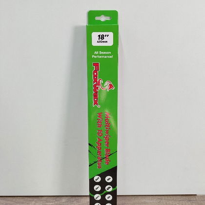 10 APARATLI SİLECEK ÖN 18" 450 MM FOXWAX
