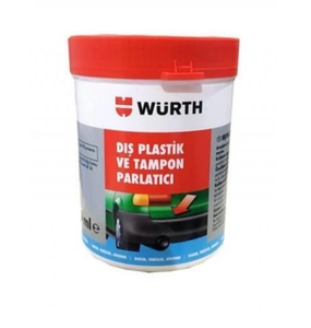 DIŞ PLASTİK VE TAMPON PARLATICI 1LT WÜRTH