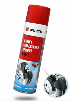 BALATA TEMİZLEME SPREYİ 500ML WÜRTH (GENEL)