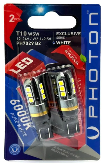 T10 W5W 12-24V EXCLUSIVE CB 6+3 PARK LED