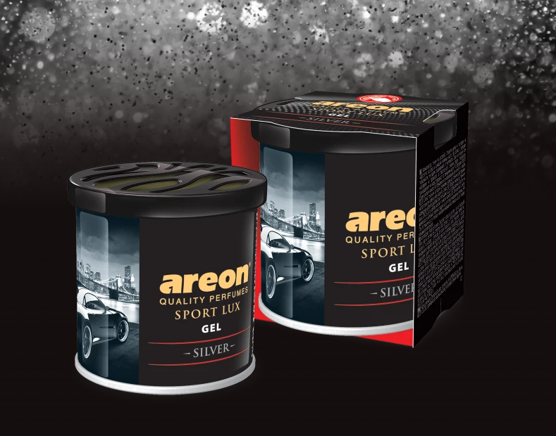 AREON GEL CAN SPORT LUX SILVER