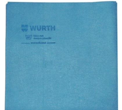 SENTETİK GÜDERİ BEZİ MAVİ 38X60CM WÜRTH
