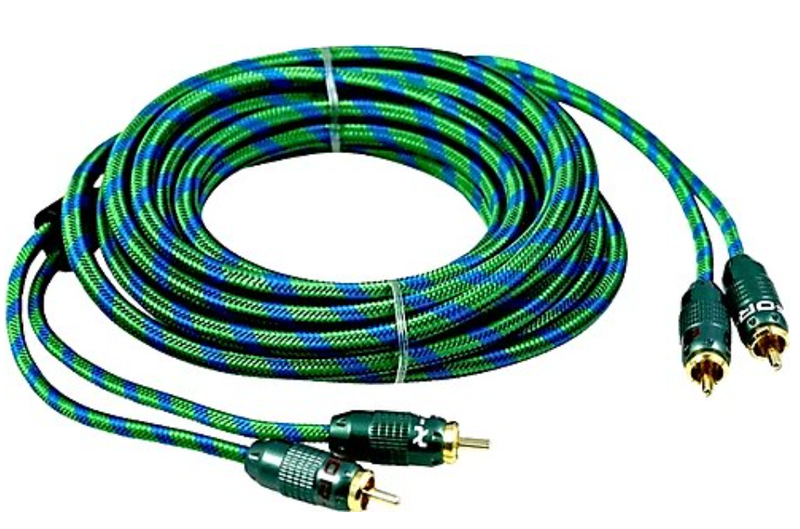 RCA BAKIR 5 METRE KABLO 2 KANAL SAF FOR-X