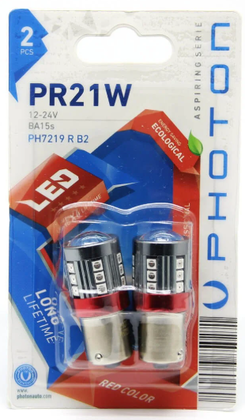 P21W RED 93 LED 2 Lİ BLISTER