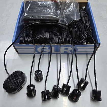 PARK SENSÖRÜ 8 GÖZLÜ SİYAH 18,5mm (ÖN-AKRA) GLR