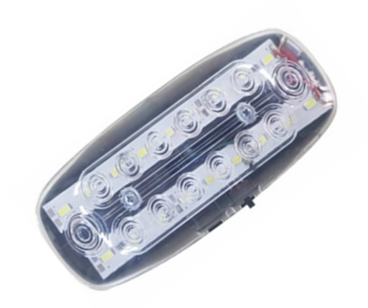 DUAL TAVAN LEDİ BEYAZ OVAL 12V - 15 CM