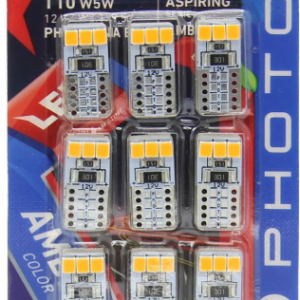 T10 W5W 12V 10SMD LED AMBER 9 LU BLISTER