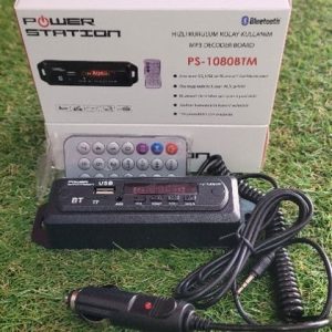 AUX GİRİŞİNDEN MP3 USB ÇEVİRİCİ HIZLI KURULUM POWER STATİON DECODER BOARD