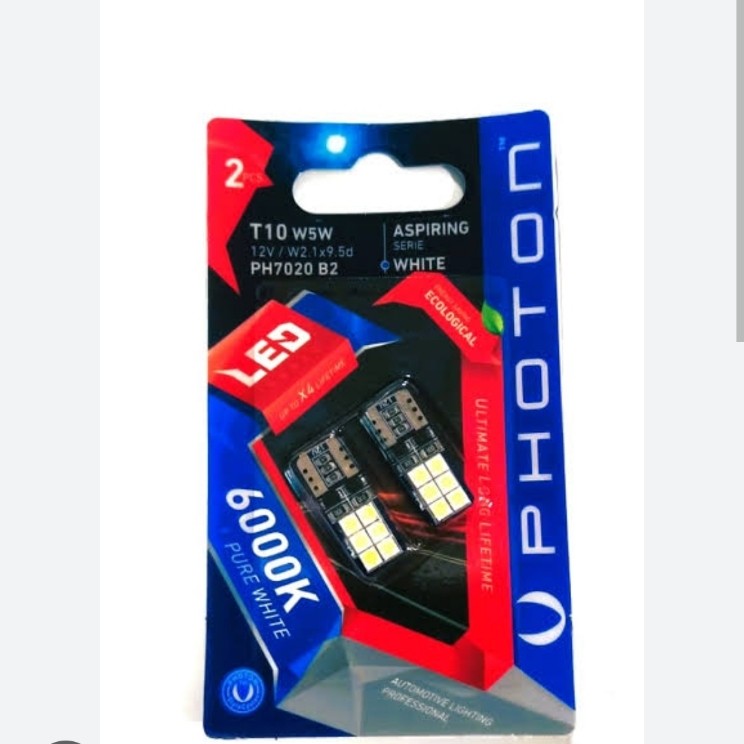 T10 W5W 6+6 LED 2 Lİ BLISTER