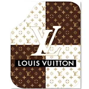 DEKOR PASPAS LOUİS VUITTON ÇİFT RENK 4'LÜ SET