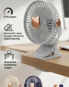 USB SARJLI FAN AVEC AV-F551