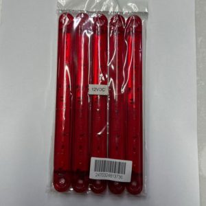 PARMAK LED SLİM KIRMIZI 17 CM - 12 LED (12V-24V)