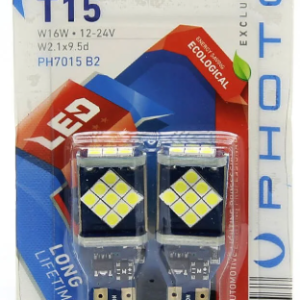T15 W16W 12-24V 24 LED EXCLUSIVE SERIE 2 Lİ BLISTER