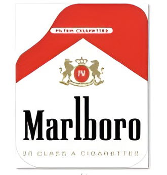 DEKOR PASPAS MARLBORA 4'LÜ SET
