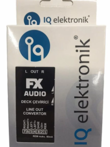 FX AUDİO DECK ÇEVİRİCİ MODÜLÜ IQ