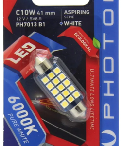 C10W 12V CANBUS 8 Lİ 41mm SOFİT LED TEKLİ BLISTER