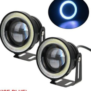 SİS FARI MERCEKLİ 76MM BUZ MAVİ ANGEL
