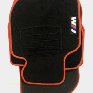 BMW E36 SİYAH HALI PASPAS KIRMIZI KENARLI