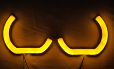 FORD FİESTA 2009/2012 U/L 100-120 MM 4'LÜ SET SARI ANGEL HALKA
