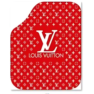 DEKOR PASPAS LOUIS VUITTON KIRMIZI 4'LÜ SET