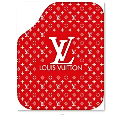 DEKOR PASPAS LOUIS VUITTON KIRMIZI 4'LÜ SET