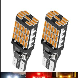 T15 12V WY16W 45 LED TURUNCU DİPSİZ LED AMPUL