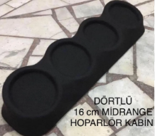 PANDİZOT KABİNİ 4 Lü 16 CM