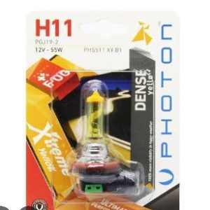H11 12V 55W XTREME YELLOW (TEKLİ BLISTER)
