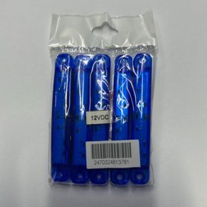 PARMAK LED SLİM MAVİ 10 CM - 9 LED 12V