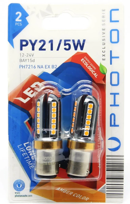 P21 5W AMBER 1016 EXCLUSIVE SERIE 2 Lİ BLISTER