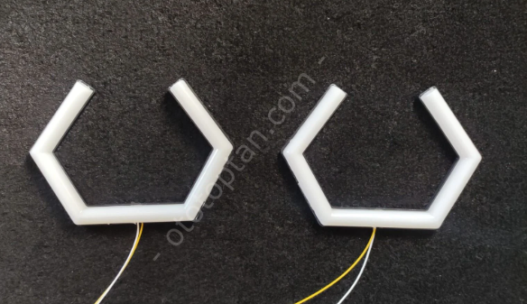 W SERİSİ 125 MM 2LI SET SARI ANGEL HALKA