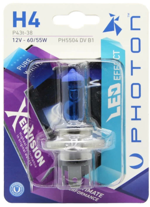 H4 12V 60/55W XEN VISION (TEKLİ BLISTER)