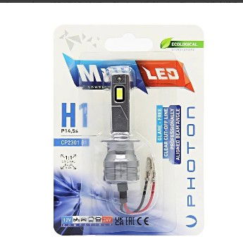 MINI H1 12-24V COMPACT LED TEKLİ BLISTER