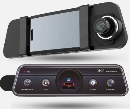 ARAÇ KAYIT KAMERASI 2 KAMERALI 10''DOKUNMATİK ADAS BSD 4K+2K VRPRO VRLENS