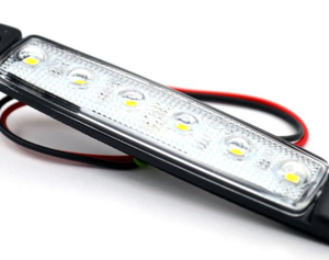 PARMAK LED BEYAZ 12V 10 CM 6 LED