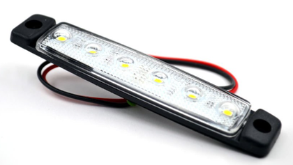 PARMAK LED BEYAZ 12V 10 CM 6 LED