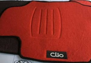 CLİO 2 HB KIRMIZI HALI PASPAS SİYAH KENARLI