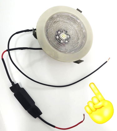 26 MM GOMME SPOT LED BEYAZ YUVARLAK 12V