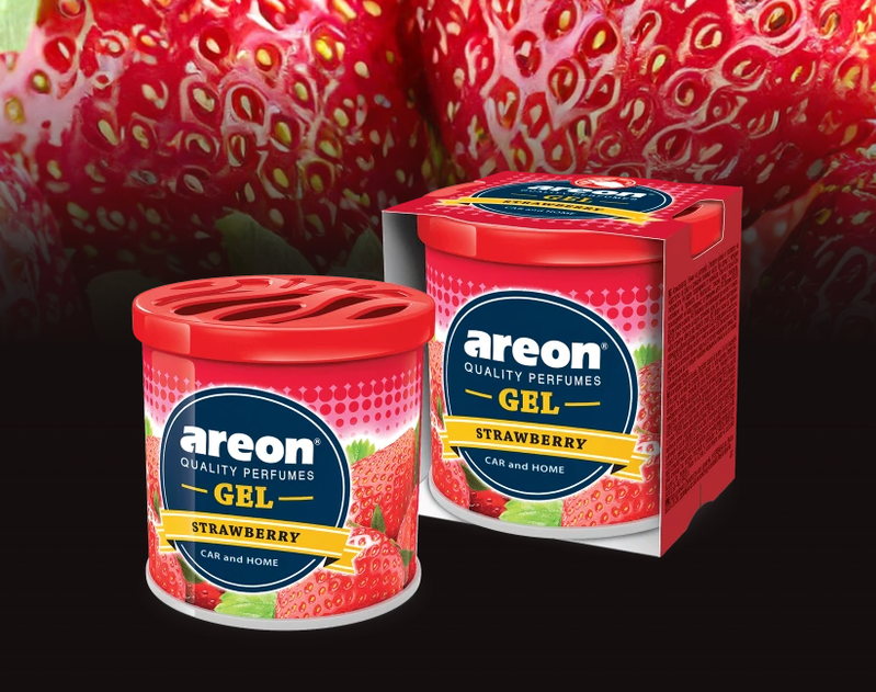 AREON GEL CAN STRAWBERRY