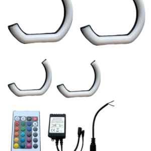 F SERİ 100-120 MM 4LU SET L TİPİ RGB KUMANDALI ANGEL HALKA