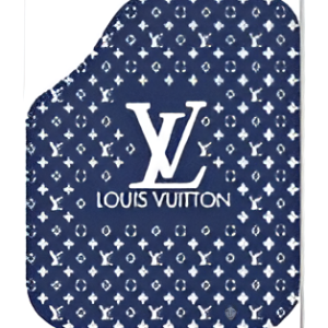 DEKOR PASPAS LOUIS VUITTON LACİVERT 4'LÜ SET