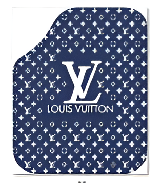 DEKOR PASPAS LOUIS VUITTON LACİVERT 4'LÜ SET