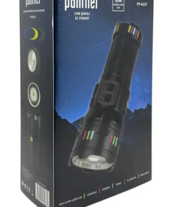 USB SARJLI EL FENERİ PANTHER PT-4117