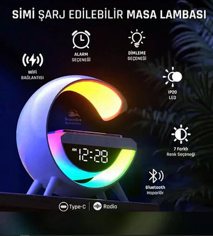 USB ŞARJLI MASA LAMBASI NOAS SİMİ