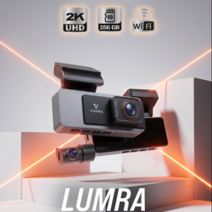 ARAÇ KAYIT KAMERASI 2 KAMERALI 3,2'' EKRAN 2K+1080P+G SENSOR-24H PARKIN VRPRO LUMRA