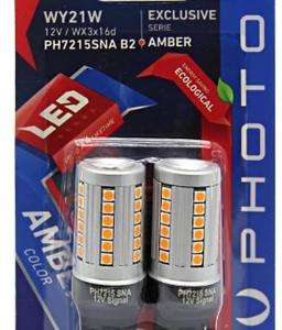 T20 WY21W AMBER SİNYAL LED (2'Lİ BLISTER)