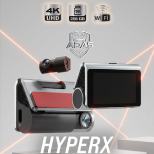 ARAÇ KAYIT KAMERASI 2 KAMERALI 3'' EKRAN 4K+2K+ADAS+BSD+G SENSOR-24H PARKIN VRPRO HYPERX