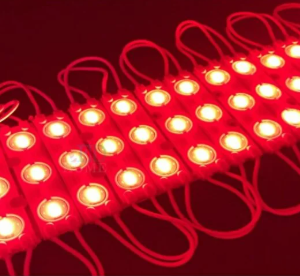 PARMAK LED KIRMIZI 3WATT - 3 LENS 12V